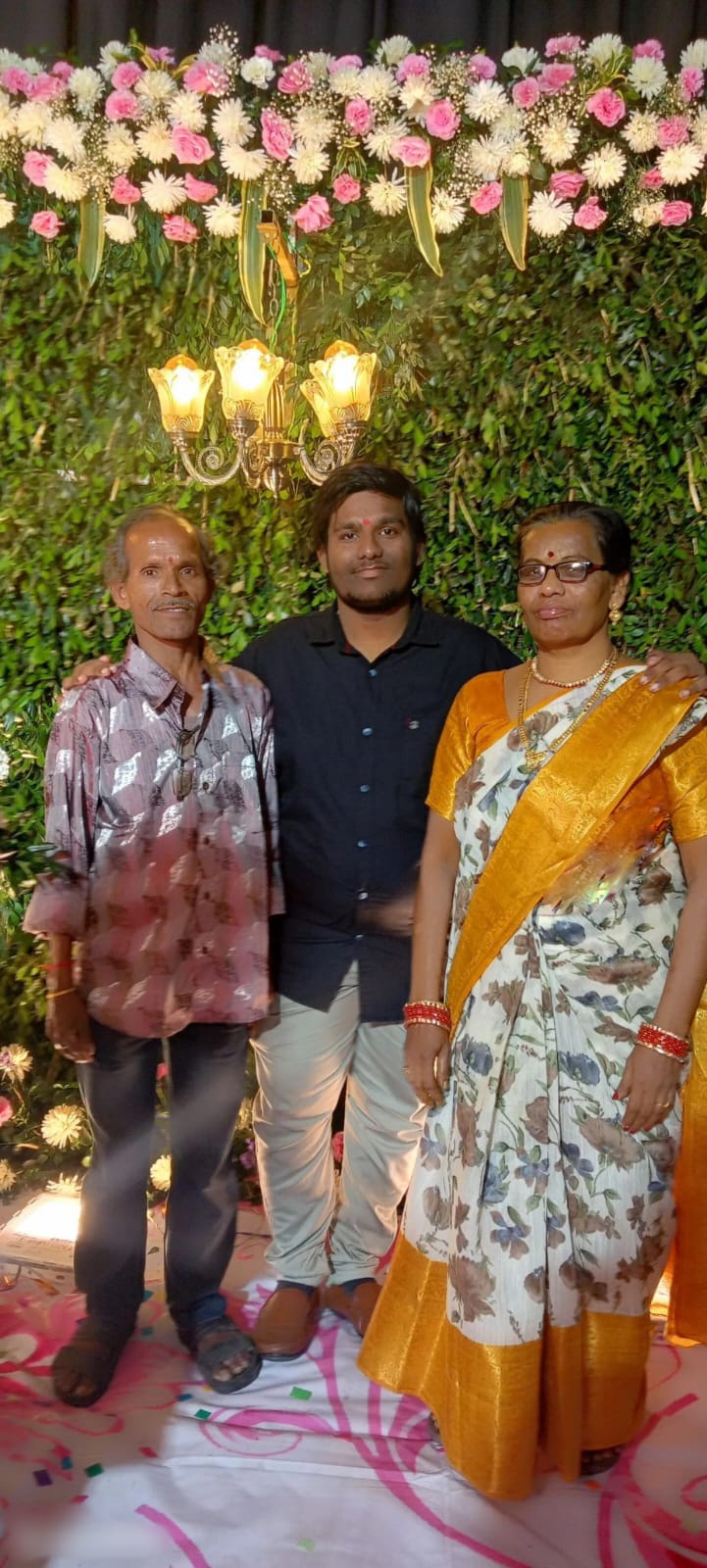 Shri Pratti Narayana Rao's GrandDaughter and her family